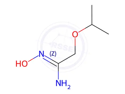 Chemical structure of n'-Hydroxy-2-(propan-2-yloxy)ethanimidamide