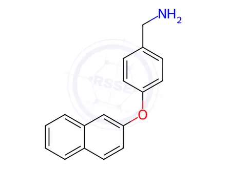 Chemical structure of (4-(Naphthalen-2-yloxy)phenyl)methanamine
