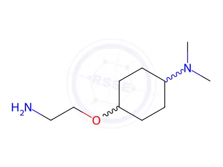 Chemical structure of 4-(2-Aminoethoxy)-N,N-dimethylcyclohexanamine
