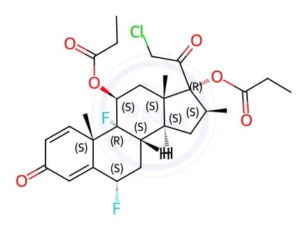 Chemical structure of Halobetasol Propionate Impurity 21