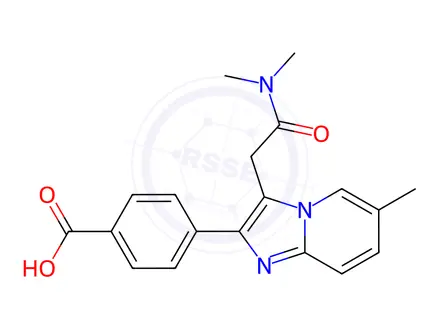 Chemical structure of Zolpidem Tartrate Impurity 53