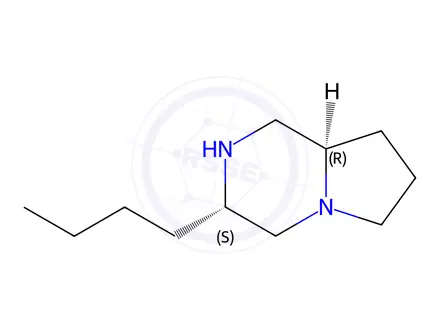 Chemical structure of (3S,8AR)-3-butyloctahydropyrrolo[1,2-a]pyrazine