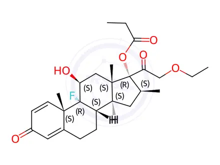 Chemical structure of Betamethasone Impurity 90