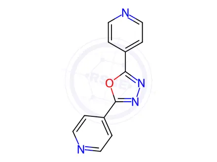 Chemical structure of Isoniazid oxadiazole Impurity 3