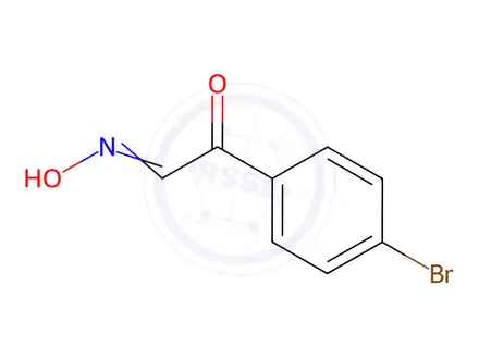 Chemical structure of (4-Bromo-phenyl)-oxo-acetaldehydeoxime