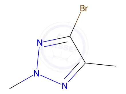 Chemical structure of 4-bromo-2,5-dimethyl-2H-1,2,3-triazole