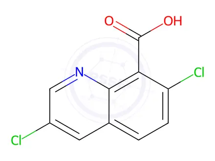 Chemical structure of Quinclorac