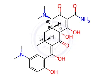 Chemical structure of Minocycline EP Impurity A (HCl Salt)