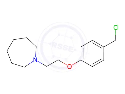 Chemical structure of Bazedoxifene Impurity 5