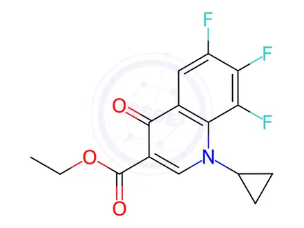 Chemical structure of Moxifloxacin Impurity P