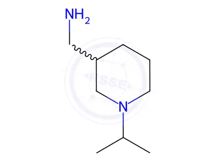 Chemical structure of [(1-isopropylpiperidin-3-yl)methyl]amine