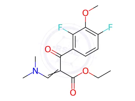 Chemical structure of Moxifloxacin Hydrochloride Impurity 206