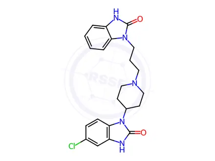 Chemical structure of Domperidone Maleate