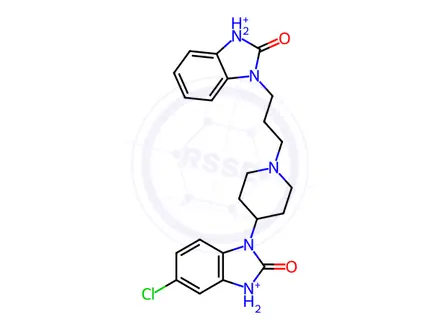 Chemical structure of Domperidone maleate