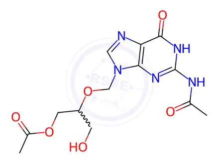 Chemical structure of Valganciclovir Impurity 17