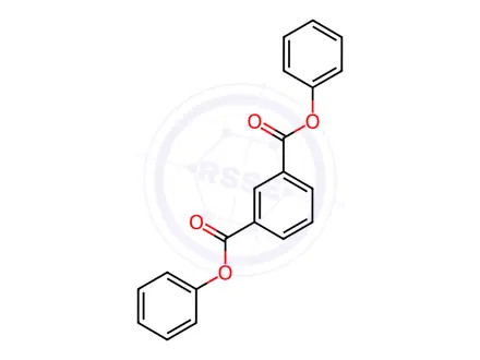 Chemical structure of Diphenyl Isophthalate