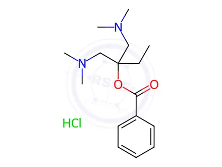Chemical structure of Amydricaine Hydrochloride