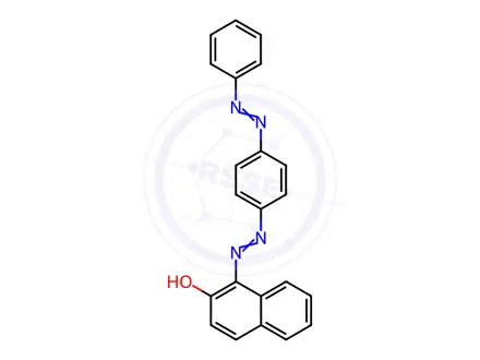 Chemical structure of Sudan 3 in n-Hexane