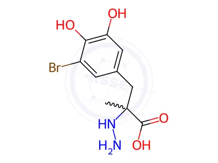 Chemical structure of rac-Carbidopa EP Impurity I