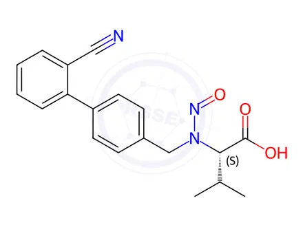 Chemical structure of Valsartan Impurity 64