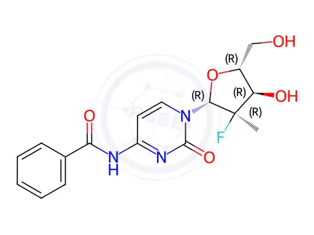 Chemical structure of Sofosbuvir Impurity 62