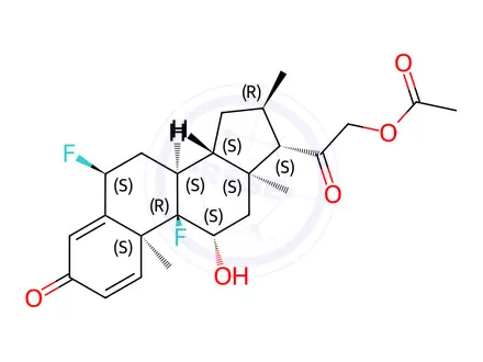 Chemical structure of Flumethasone Impurity 9