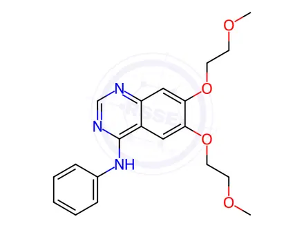 Chemical structure of Erlotinib Impurity 4