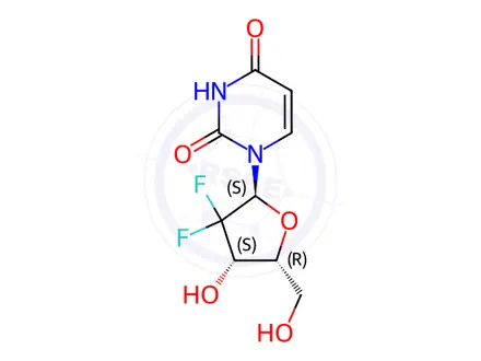 Chemical structure of Gemcitabine Hydrochloride Impurity 22