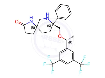 Chemical structure of Rolapitant Impurity 3 (Rolapitant (1R,2S,3R)-Isomer)