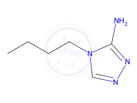 Chemical structure of 4-Butyl-4H-1,2,4-triazol-3-amine