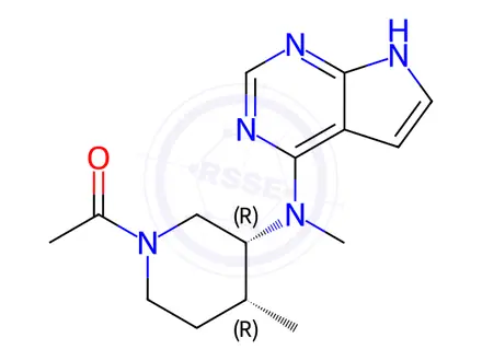 Chemical structure of Tofacitinib Impurity L