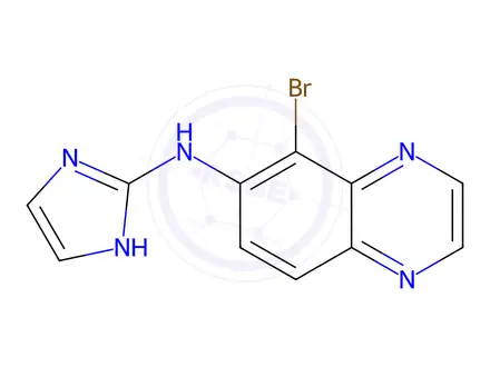 Chemical structure of Brimonidine Impurity F