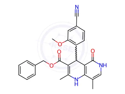 Chemical structure of Finerenone Impurity 126