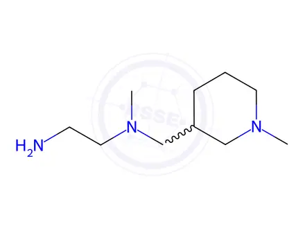 Chemical structure of N*1*-Methyl-N*1*-(1-Methyl-piperidin-3-ylMethyl)-ethane-1,2-diaMine