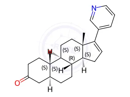 Chemical structure of Abiraterone Acetate Impurity 36