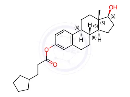 Chemical structure of Estradiol Valerate Impurity 11