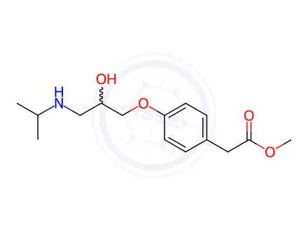 Chemical structure of Metoprolol Impurity 1 HCl