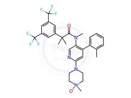 Chemical structure of Netupitant Impurity 11