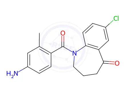 Chemical structure of Tolvaptan Impurity 16