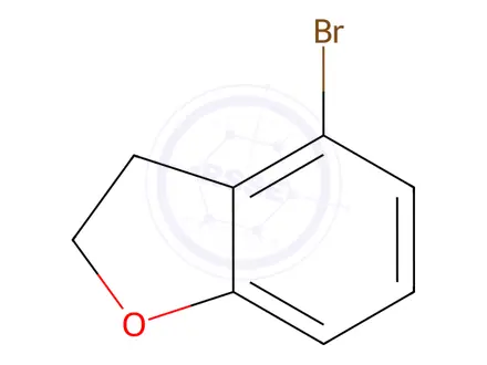 Chemical structure of 4-Bromo-2,3-dihydrobenzofuran