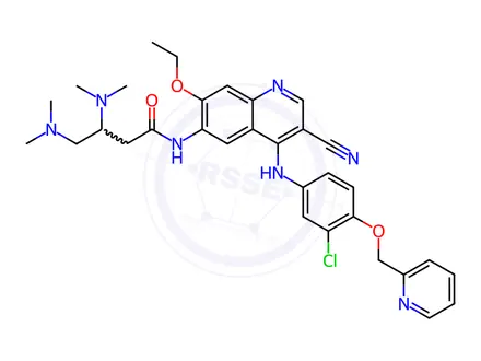 Chemical structure of Neratinib Maleate Impurity 12