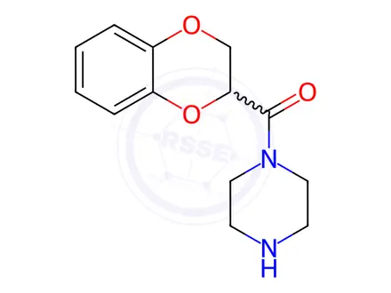 Chemical structure of Doxazosin Mesylate Impurity 2 (Doxazosin Mesilate EP Impurity B)