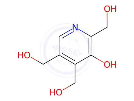 Chemical structure of Pyridoxine Impurity 86 Hydrochloride
