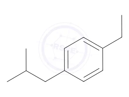 Chemical structure of Ibuprofen Impurity 57