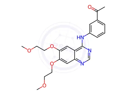 Chemical structure of Erlotinib Impurity 36 HCl