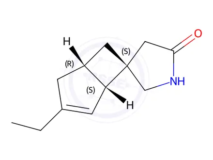 Chemical structure of Mirogabalin Impurity 31