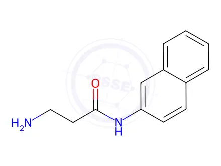 Chemical structure of β-Alanine β-Naphthylamide Hydrobromide