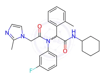 Chemical structure of AGI5198