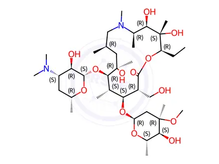 Chemical structure of Azithromycin EP Impurity D