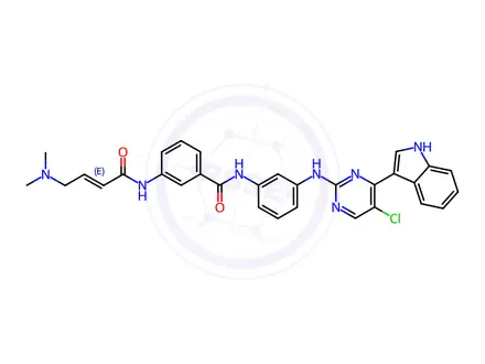 Chemical structure of THZ2